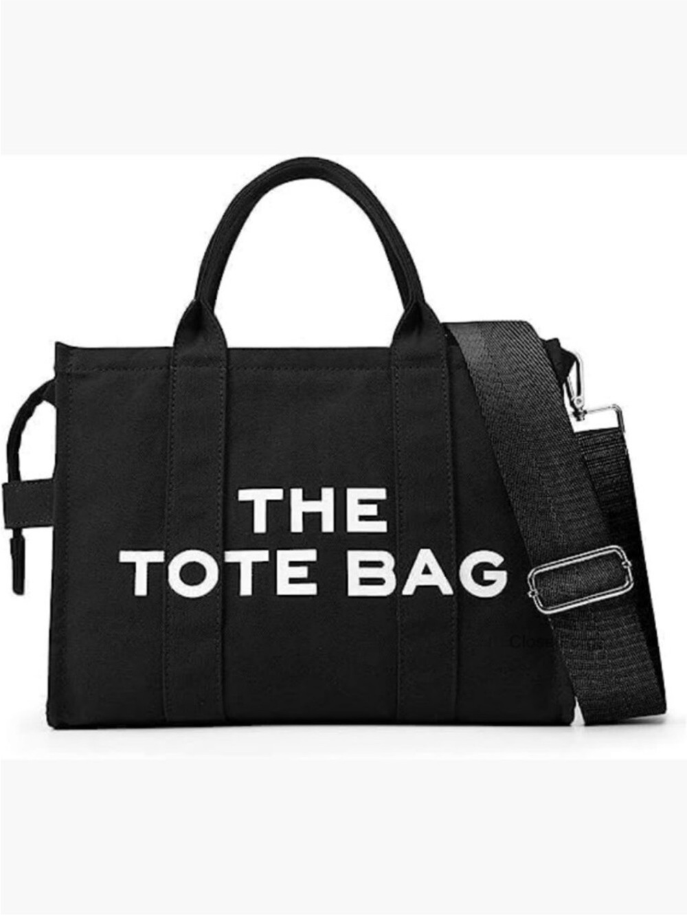 the tote bag black